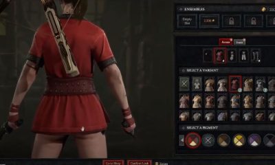 In Diablo IV, they found a revealing outfit - it exposes the buttocks a little robbers